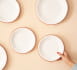 Mi Casa - Assiette plate Ø 25 cm - Blanc brillant